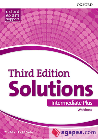 Solutions 3rd Edition Intermediate Plus. Workbook