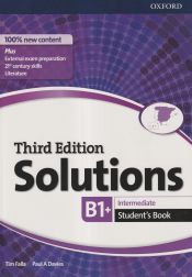 Portada de Solutions 3rd Edition Intermediate. Student's Book