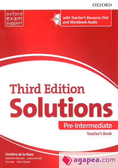 Solutions 3rd Edition Pre-Intermediate. Teacher's Book and Teacher's Resource CD-Rom