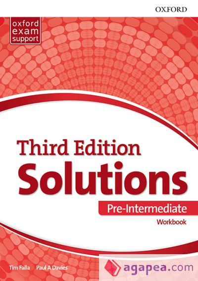 Solutions 3rd Edition Pre-Intermediate. Workbook Pk