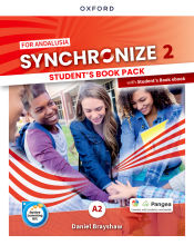 Portada de Synchronize 2. Student's Book. Andalusian Edition