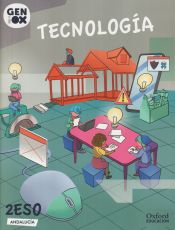 Portada de Tecnología 2º ESO. GENiOX Libro del Alumno. Serie Motriz