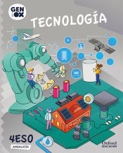 Portada de Tecnología 4º ESO. GENiOX Libro del Alumno. (Andalucía)