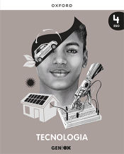Portada de Tecnologia 4r ESO. Llibre de l'estudiant. GENiOX (Comunitat Valenciana)