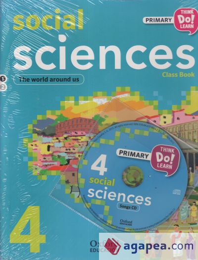 Think Do Learn Social Sciences 4th Primary. Class book + CD pack