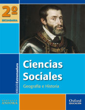 Portada de Ánfora Ciencias Sociales 2º ESO   la/mg extremadura