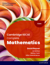 Portada de Cambridge IGCSE Complete Mathematics Core: Student Book Sixth Edition