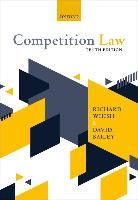 Portada de Competition Law 10th Edition