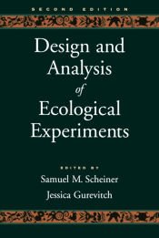 Portada de Design and Analysis of Ecological Experiments
