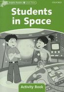 Portada de Dolphin Readers Level 3 - Students In Space Activity Book