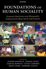 Portada de Foundations of Human Sociality