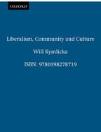Portada de Liberalism, Community, and Culture