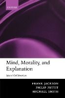 Portada de Mind, Morality, and Explanation