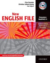 Portada de New english file elemtary Pack A