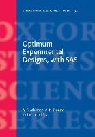 Portada de Optimum Experimental Designs, with SAS