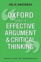 Portada de Oxford Guide to Effective Argument and Critical Thinking