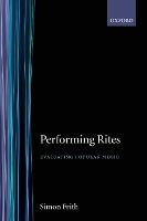 Portada de Performing Rites