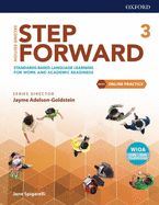 Portada de Step Forward Level 3 Student Book with Online Practice: Standards-Based Language Learning for Work and Academic Readiness