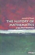 Portada de The History of Mathematics: A Very Short Introduction