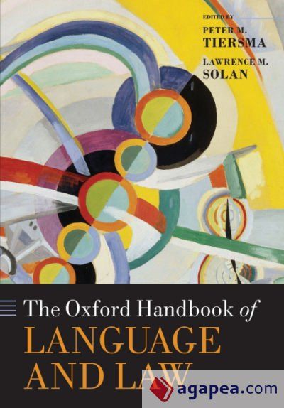 The Oxford Handbook of Language and Law