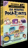 PACK Apr&egrave;n a llegir amb... Els detectius Poca-zooltes! 4,5 i 6: En lletra MAJ&Uacute;S