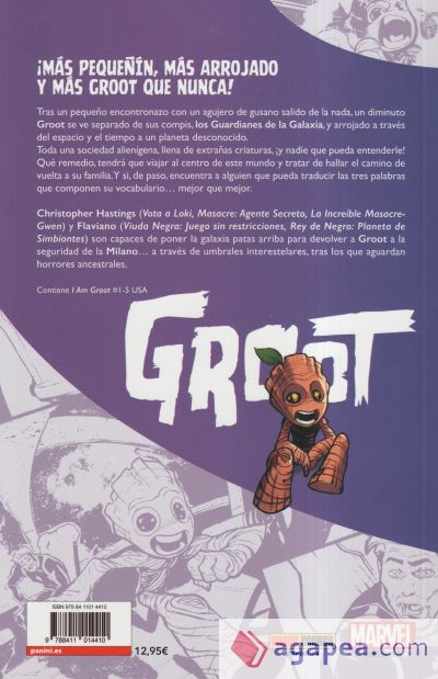 MARVEL YOUNG ADULTS. SOY GROOT