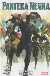 Portada de 100% Marvel coediciones pantera negra. wakanda destada 4