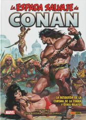 Portada de Biblioteca Conan. La Espada Salvaje de Conan 13. La búsqueda de la Corona de la Cobra y otros relatos