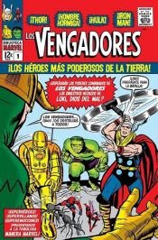Portada de Biblioteca Marvel. 12 Los Vengadores 01