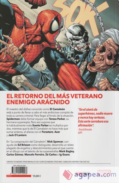 Marvel Premiere. El Asombroso Spiderman 16. La Conspiracion Del Camaleon