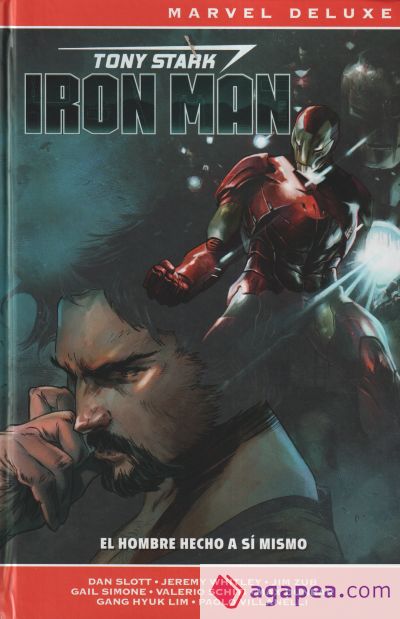 Marvel deluxe tony stark iron man 1. el hombre hecho a sí mismo