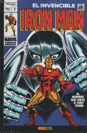 Portada de Marvel gold iron man 3. el hombre que mató a tony stark