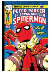 Portada de Marvel gold peter parker, el espectacular spiderman 2. ¡polvo al polvo!