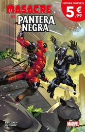 Portada de Masacre Vs Pantera Negra