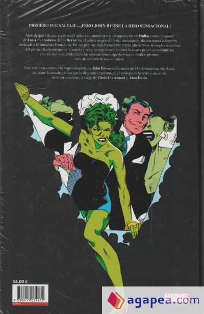 Reedición marvel héroes 78. la sensacional hulka de john byrne 0