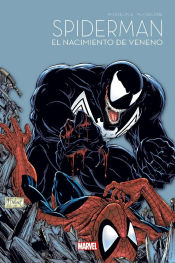 Portada de Spiderman 60 aniversario el nacimiento de veneno