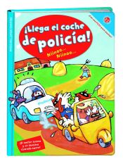 Portada de Vehículos, juega conmigo. ¡ Llega el coche de policía!