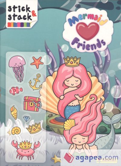 MERMAID FRIENDS - STICK & STACK