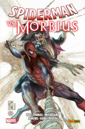 Portada de 100% Marvel HC. Spiderman Vs. Morbius