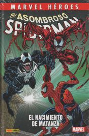 Portada de EL ASOMBROSO SPIDERMAN: EL NACIMIENTO DE MATANZA