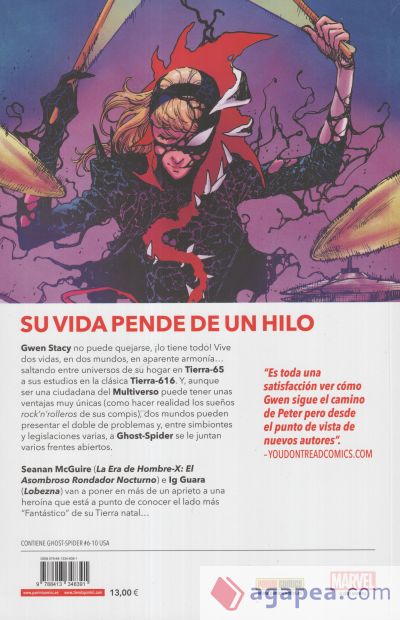 SPIDER-GWEN. GHOST SPIDER 04: SIEMPRE DE FIESTA