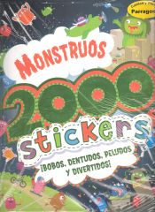 Portada de 2000 PEGATINAS DE MONSTRUOS