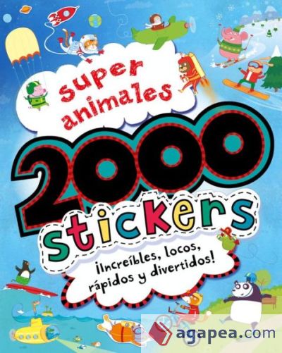 SUPER ANIMALES 2000 STICKERS