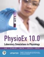 Portada de Physioex 10.0: Laboratory Simulations in Physiology
