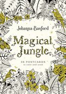 Portada de Magical Jungle: 36 Postcards to Color and Send