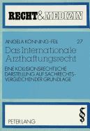 Portada de Das Internationale Arzthaftungsrecht: Eine Kollisionsrechtliche Darstellung Auf Sachrechtsvergleichender Grundlage