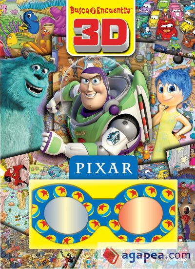 BUSCA Y ENCUENTRA 3D PIXAR