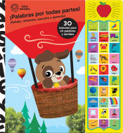 Portada de PALABRAS POR TODAS PARTES. BABY EINSTEIN. 30 BOTONES CON VOZ Y SONIDOS