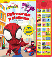 Portada de PRIMERAS PALABRAS SPIDEY 30 BOTONES CON VOZ Y SONIDOS: 30 BOTONES CON VOZ Y SONIDO