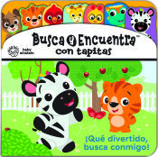 Portada de QUE DIVERTIDO, BUSCA CONMIGO. BUSCA Y ENCUENTRA CON TAPITAS BABY EINSTEIN LAF LF